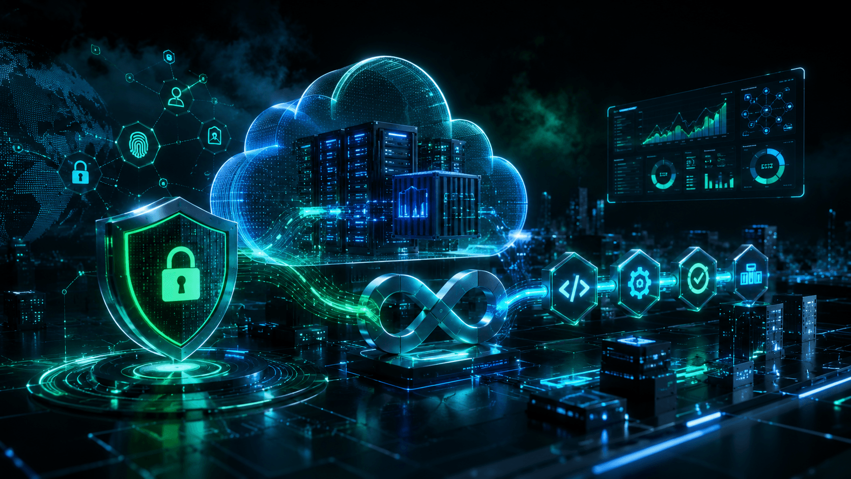 Portada de Cloud, DevOps y seguridad